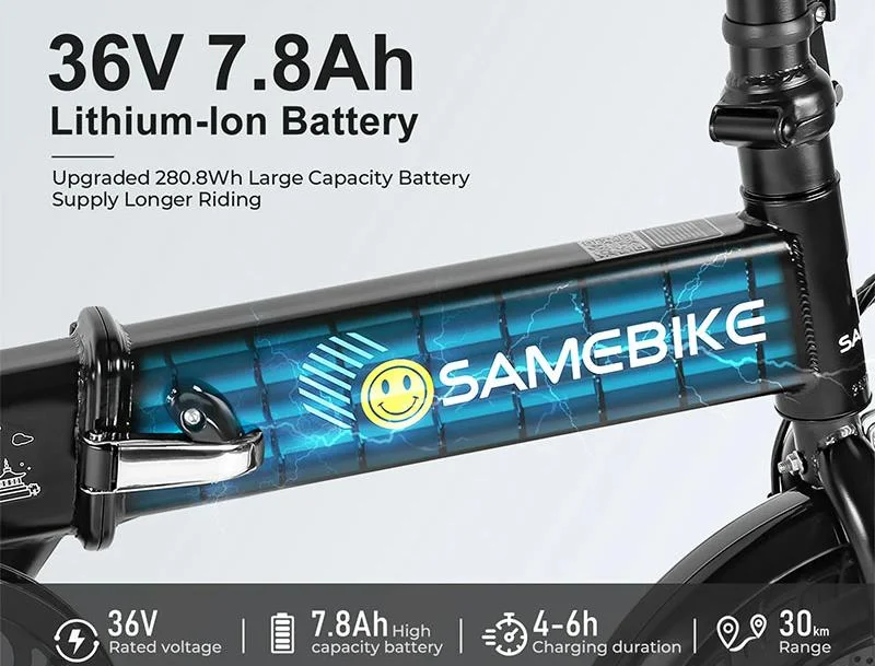 Foldable SAMEBIKE YINYU14 350W