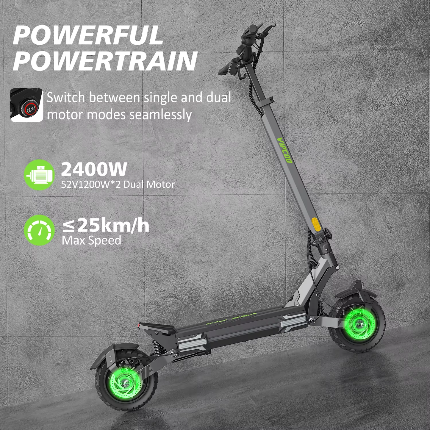 VIPCOO VS6 Pro 2400W