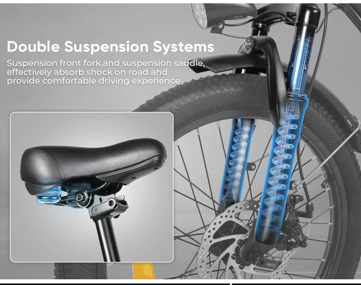 Foldable SAMEBIKE CY20 350W