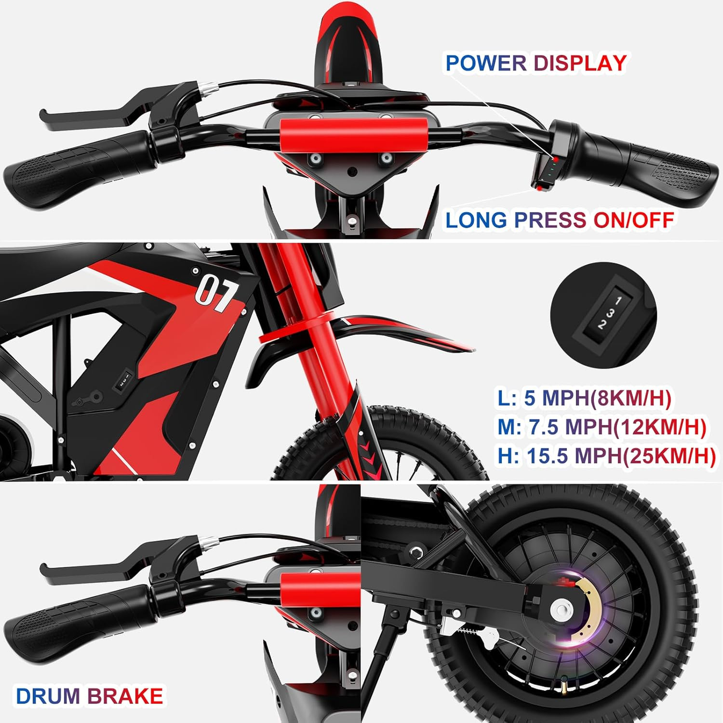Kid's EVERCROSS EV12 300W