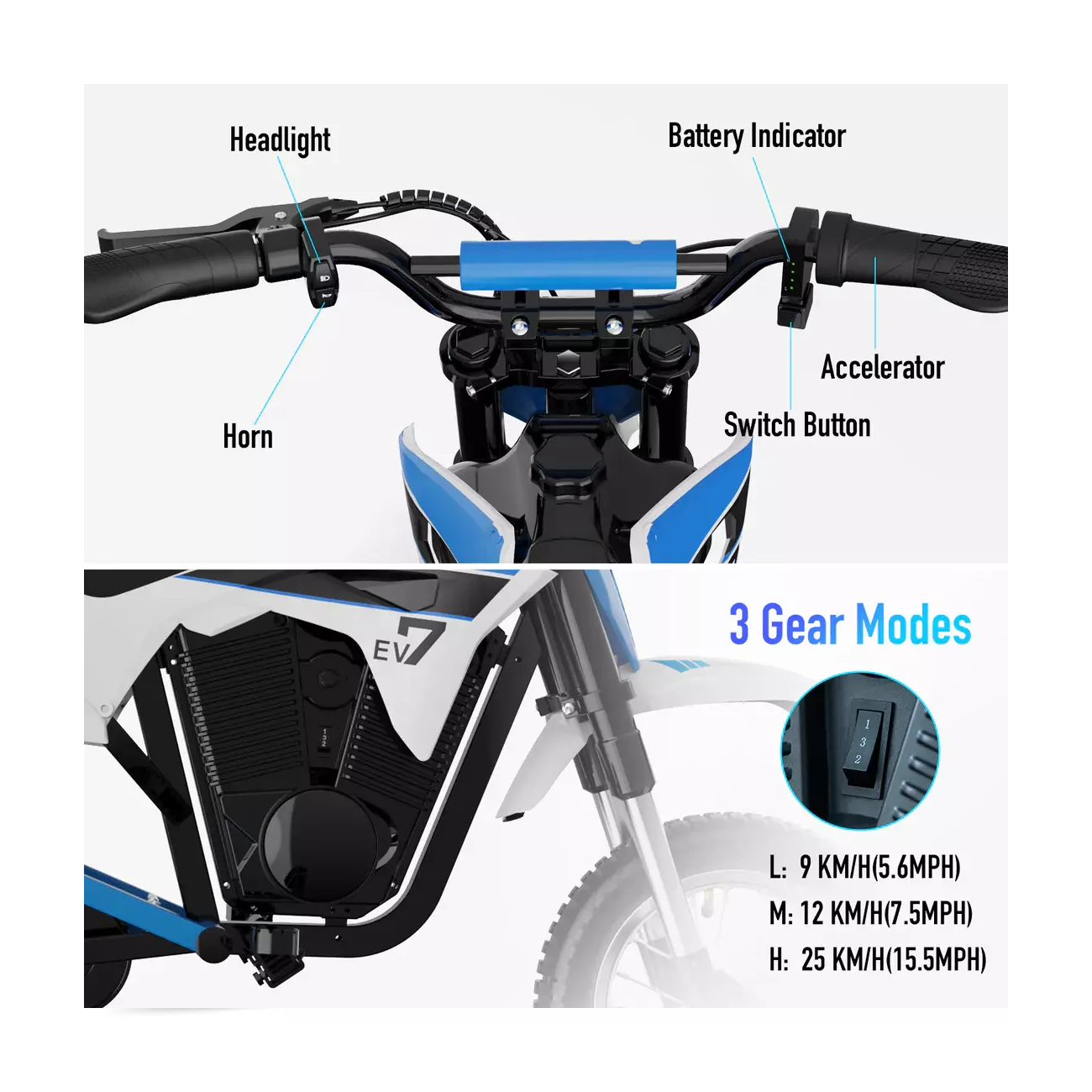 Kid's EVERCROSS EV12 300W
