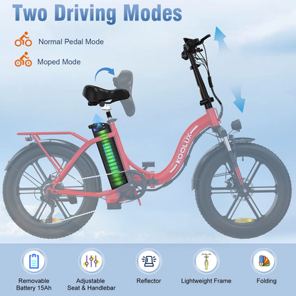 Foldable KOOLUX BK6S 750W