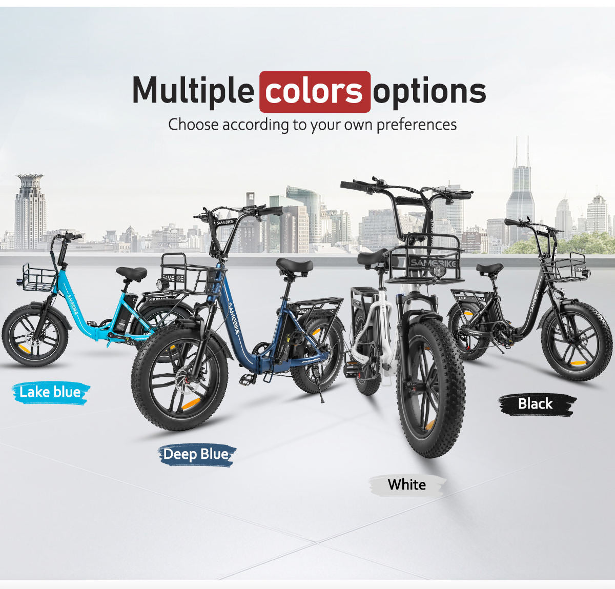 Foldable SAMEBIKE C05 500W