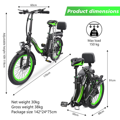Foldable HIDOES C1 750W