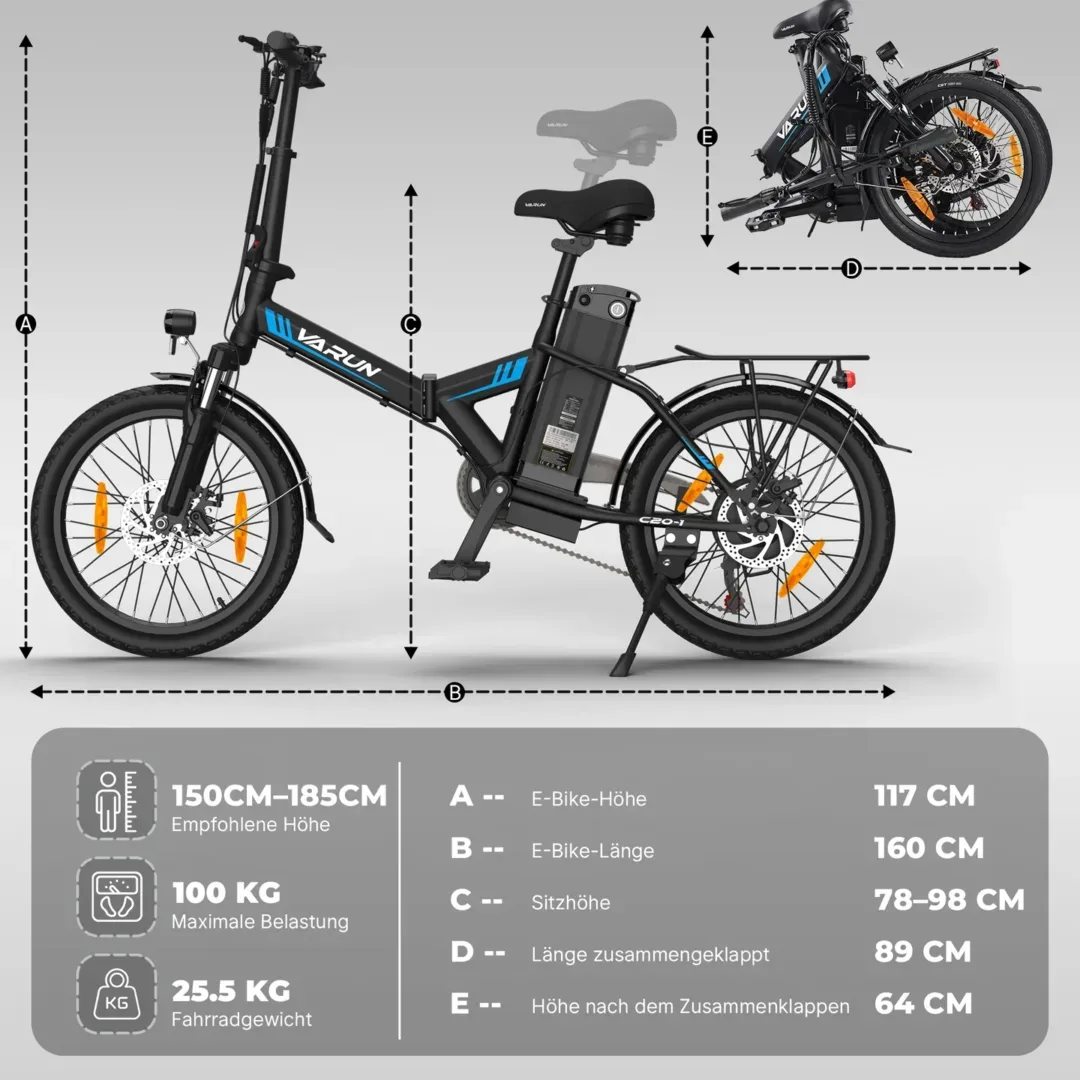 Foldable VARUN C20-1 250W