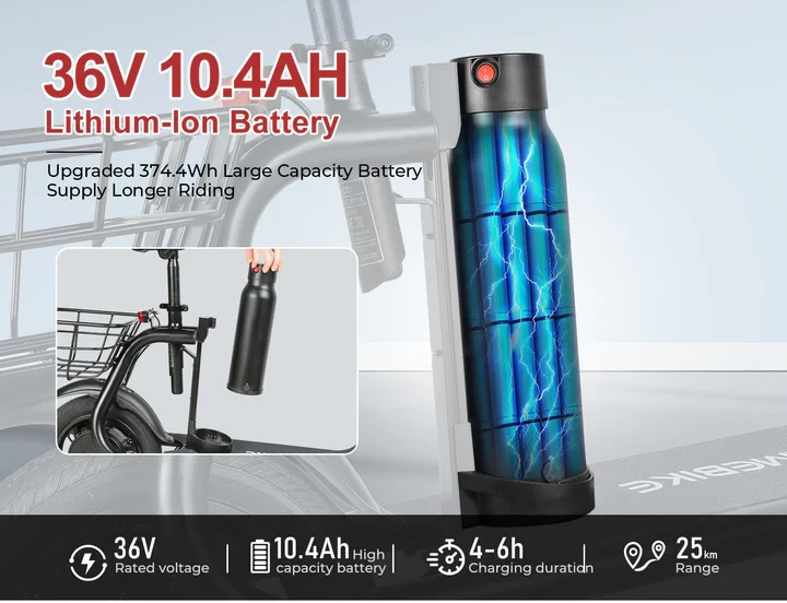 Foldbable SAMEBIKE SM-C01 350W